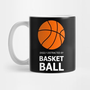 Easily Distracted by Basketball Mug